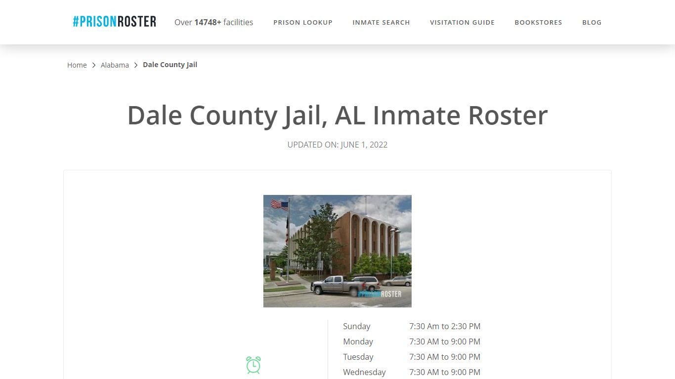 Dale County Jail, AL Inmate Roster - Prisonroster